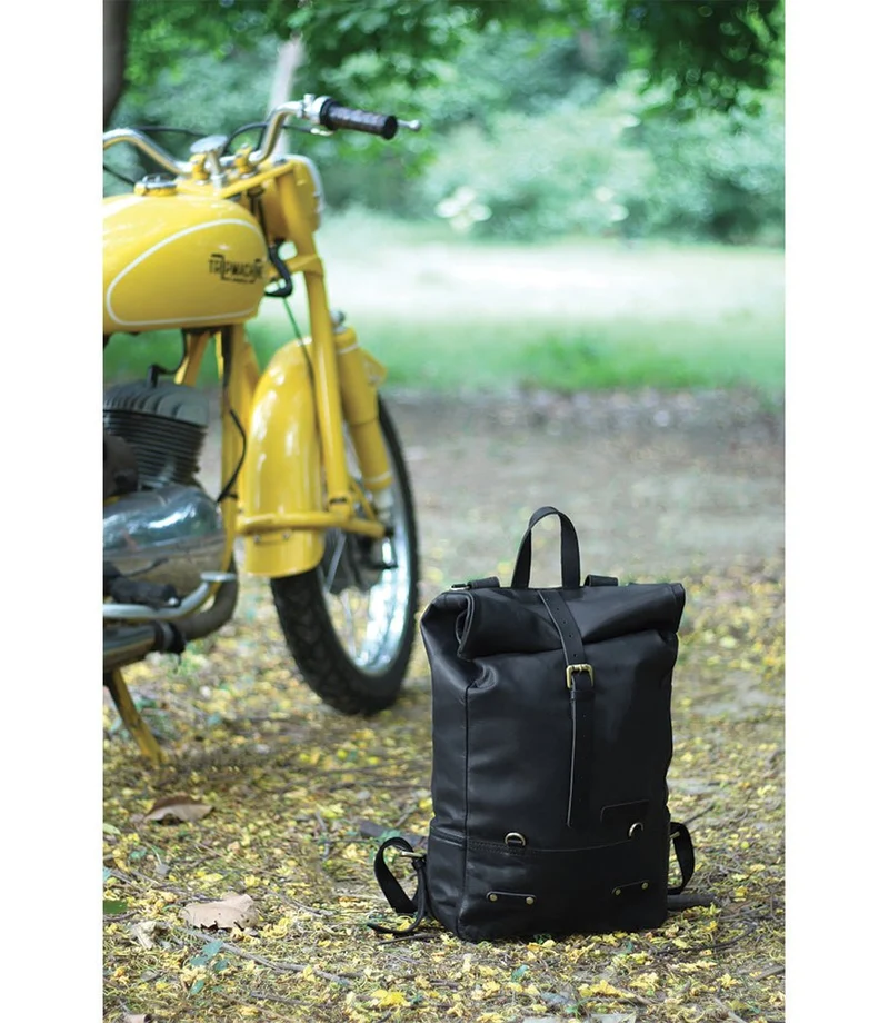 Zaino Moto Vintage Nero - Trip Machine