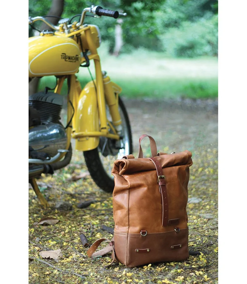 Zaino Moto Vintage Vintage Tan - Trip Machine