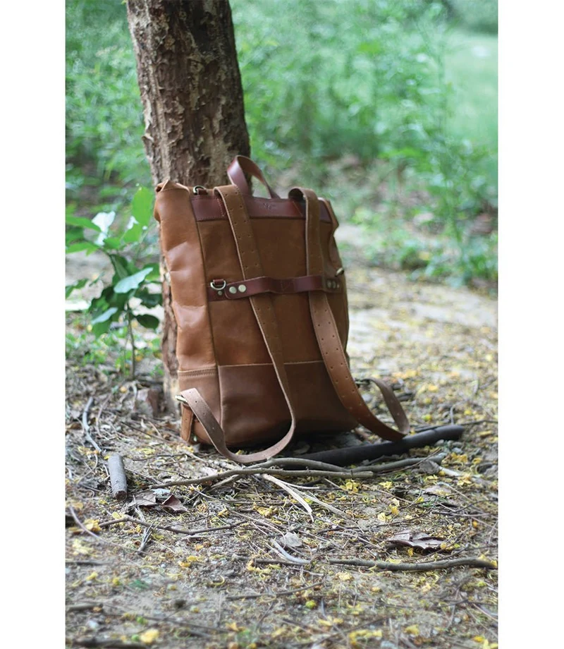 Zaino Moto Vintage Vintage Tan - Trip Machine