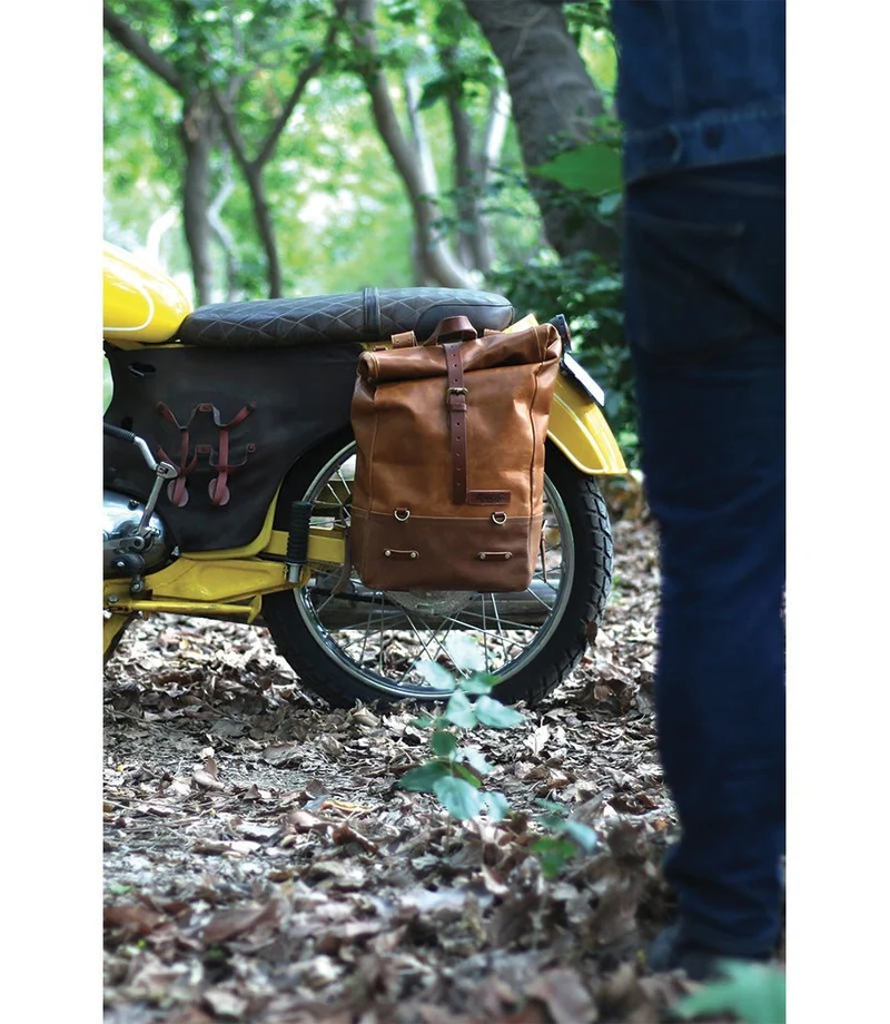Zaino Moto Vintage Vintage Tan - Trip Machine