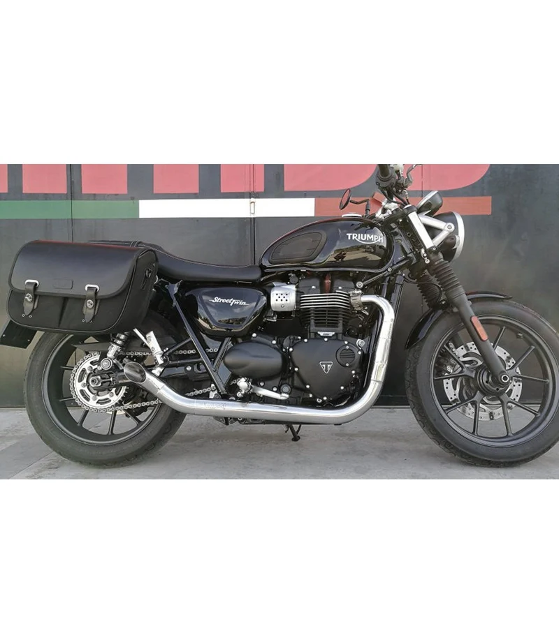 Scarico per Street Twin 900 - Omologato - Hot Rod - Mass