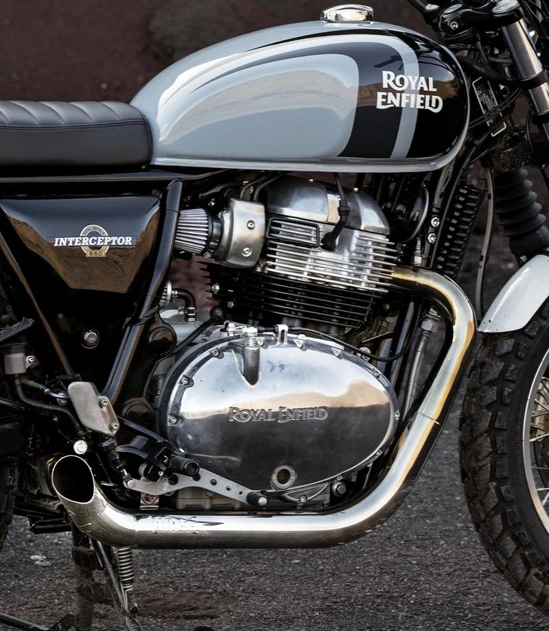 Scarico per Interceptor e Continental GT 650 - Omologato - Hot Rod - Mass