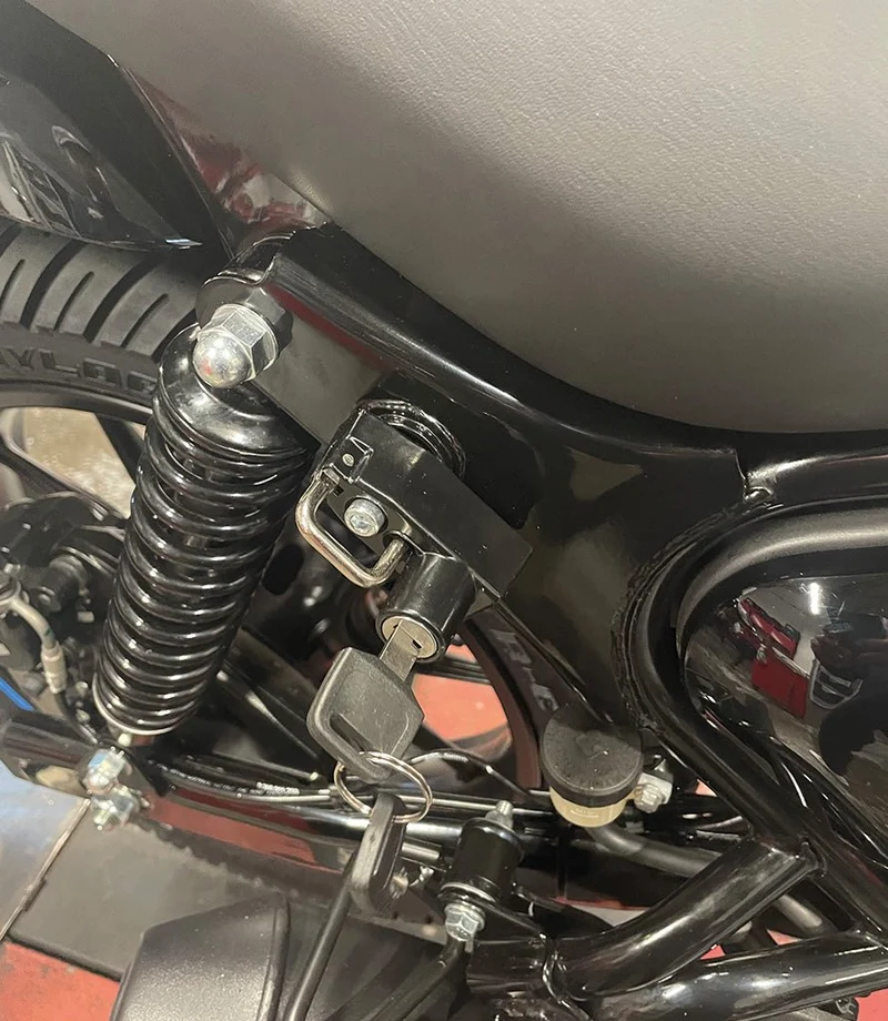 Lucchetto Casco per Royal Enfield