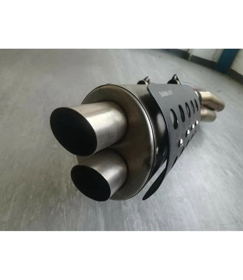 Scarico Alto per Bonneville dal 2001 al 2016 - Omologato - Mass