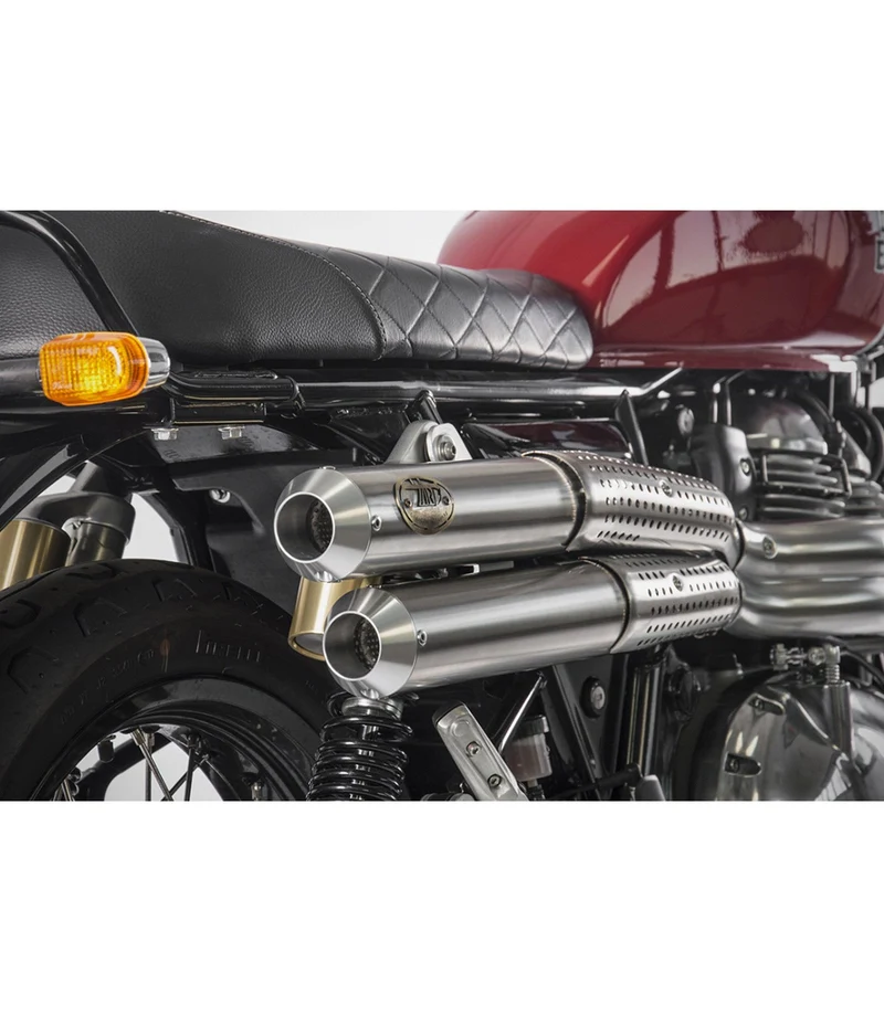 Scarico Flat Track per Interceptor e Continental GT 650 - Zard