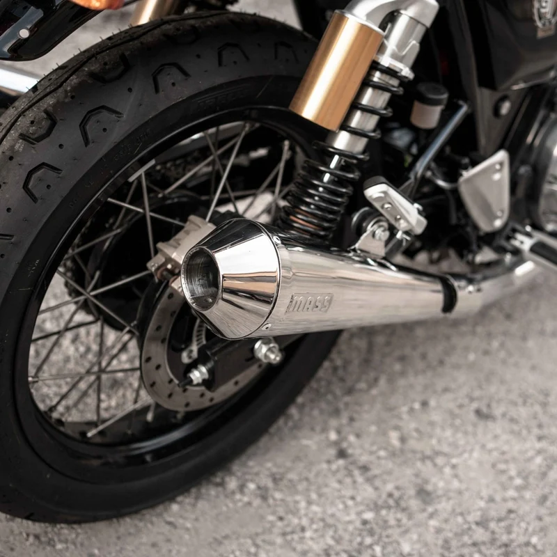Tromb Inox per Interceptor e Continental GT 650 - Mass