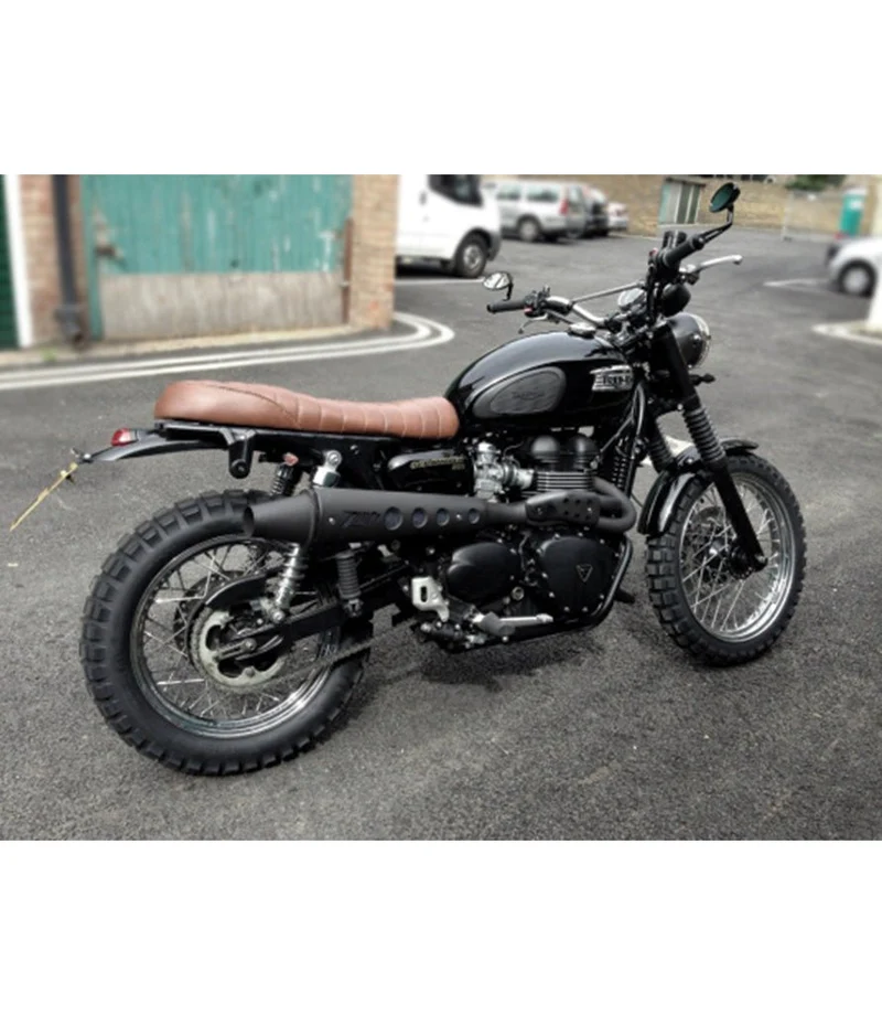 Scarico per Triumph Scrambler EFI - 2 in 1 Alto - Zard