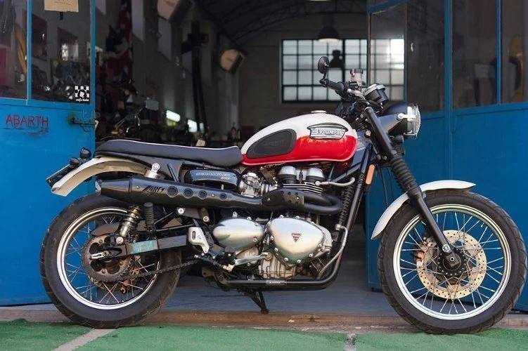 Scarico per Triumph Scrambler EFI - 2 in 1 Alto - Zard