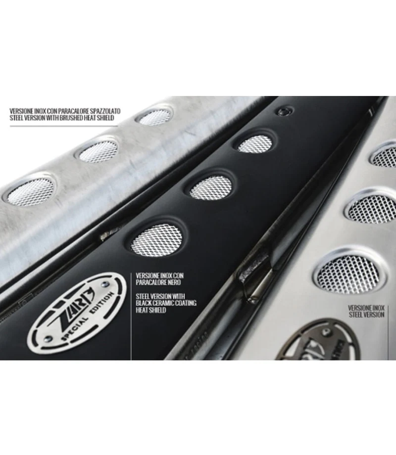 Scarico per Triumph Scrambler EFI - 2 in 1 Alto - Zard