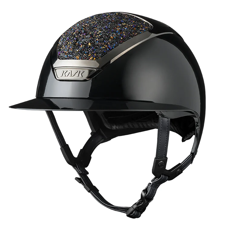 Riding Helmet Star Lady Pure Shine Midnight Mixture Volcano