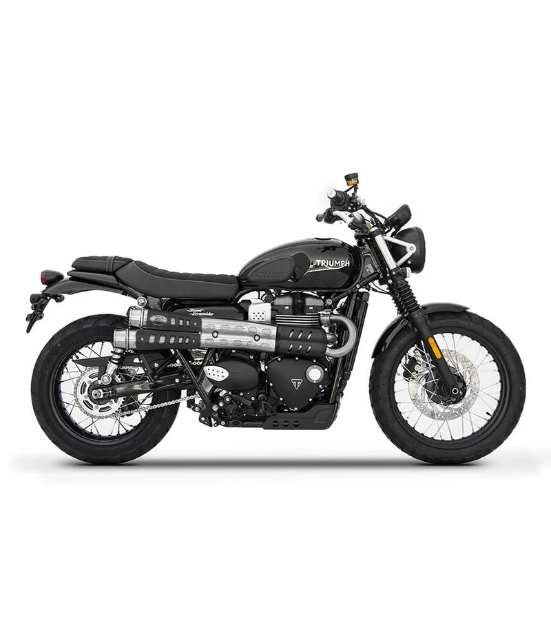 Terminali di Scarico per Triumph Street Scrambler 900 - Six Days - Zard