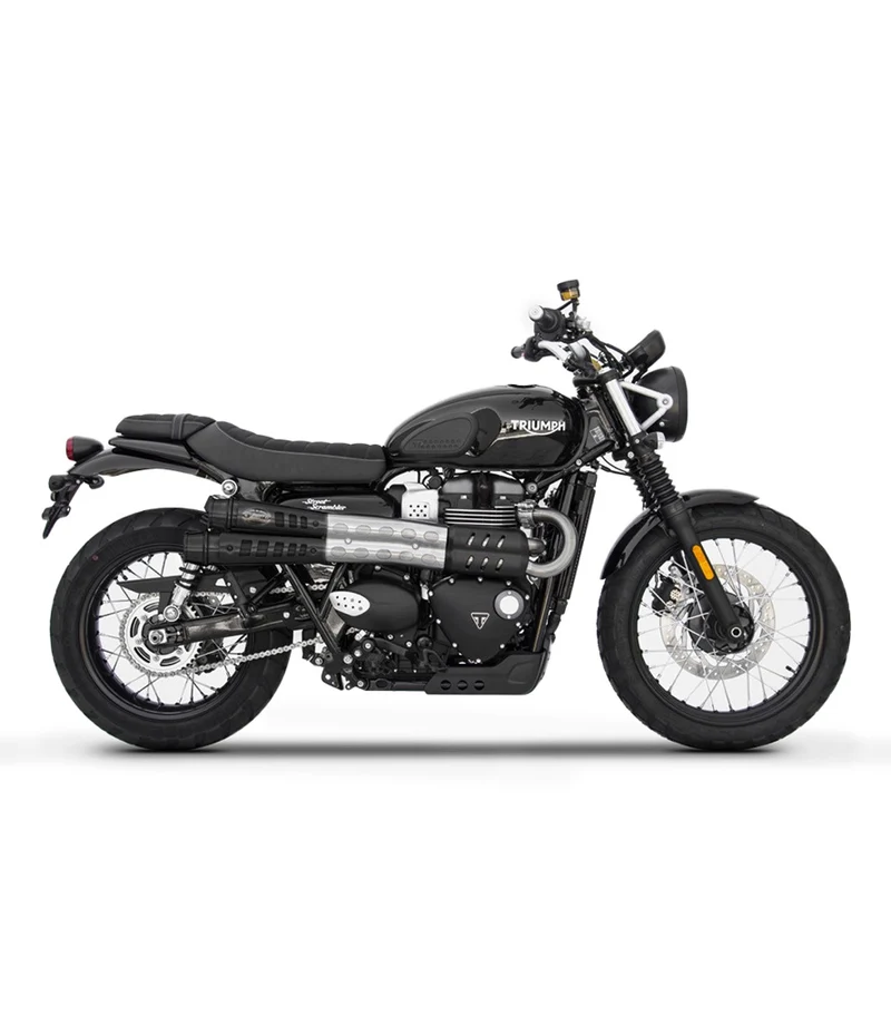 Terminali di Scarico per Triumph Street Scrambler 900 - Six Days - Zard
