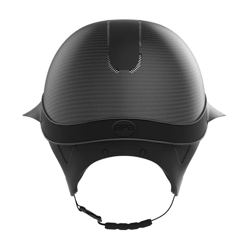 Global First Lady Carbon Matt TLS Riding Helmet