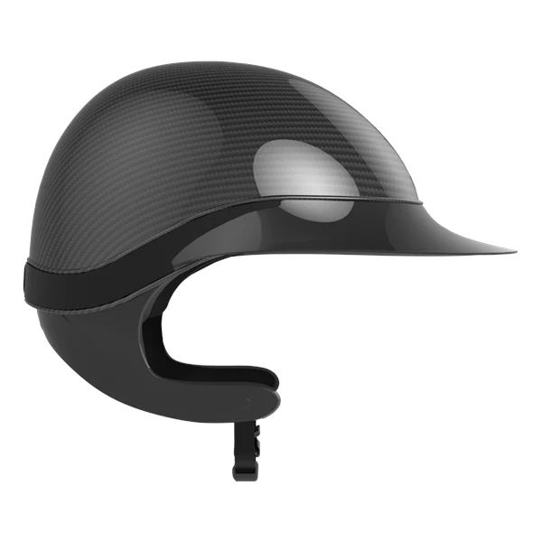 Global First Lady Carbon Shiny TLS Riding Helmet