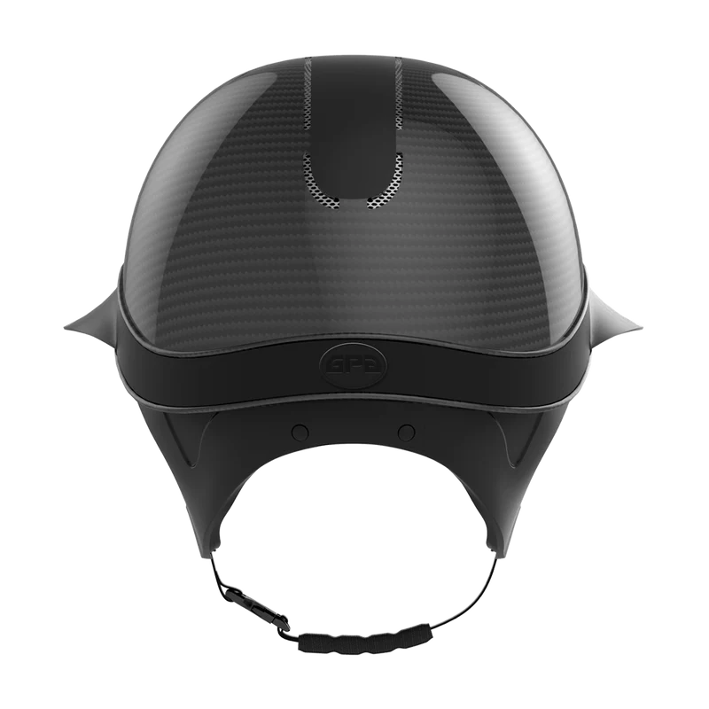 Global First Lady Carbon Shiny TLS Riding Helmet
