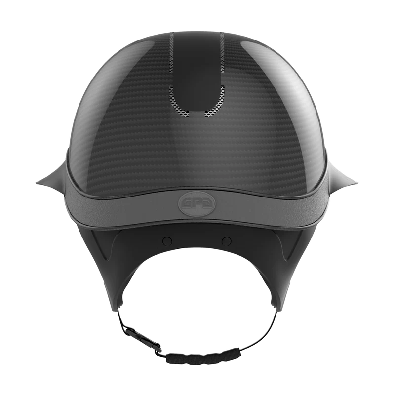 Global First Lady Carbon Shiny TLS Riding Helmet