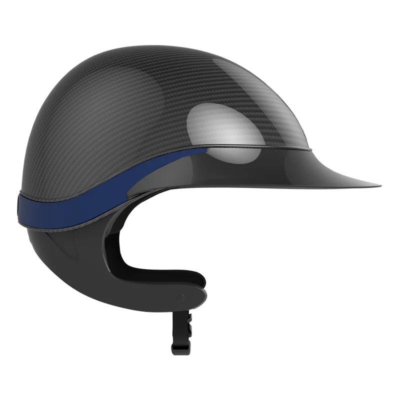 Global First Lady Carbon Shiny TLS Riding Helmet