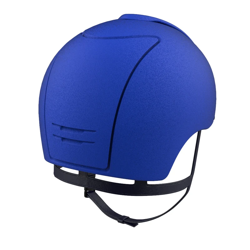 Riding Helmet Cromo 2.0 Jockey Textured Blue Frost