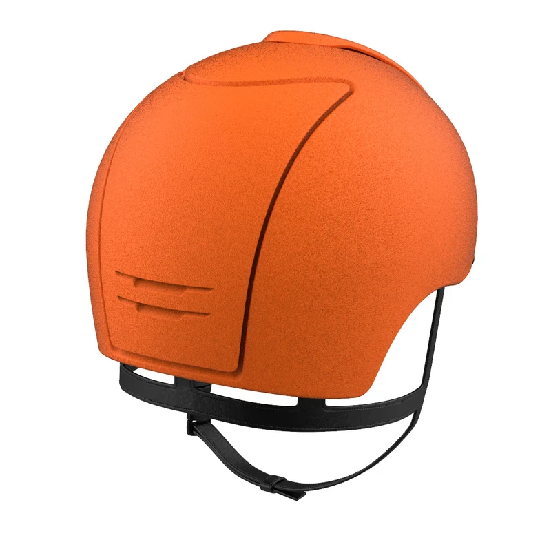 Riding Helmet Cromo 2.0 Jockey Textured Orange