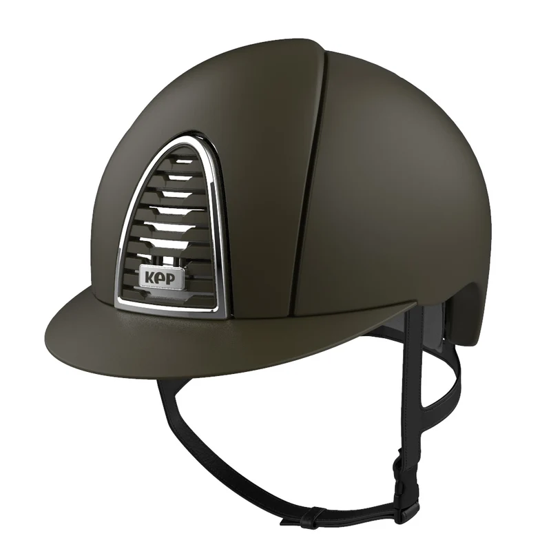 Riding Helmet Cromo 2.0 Textile Military Green
