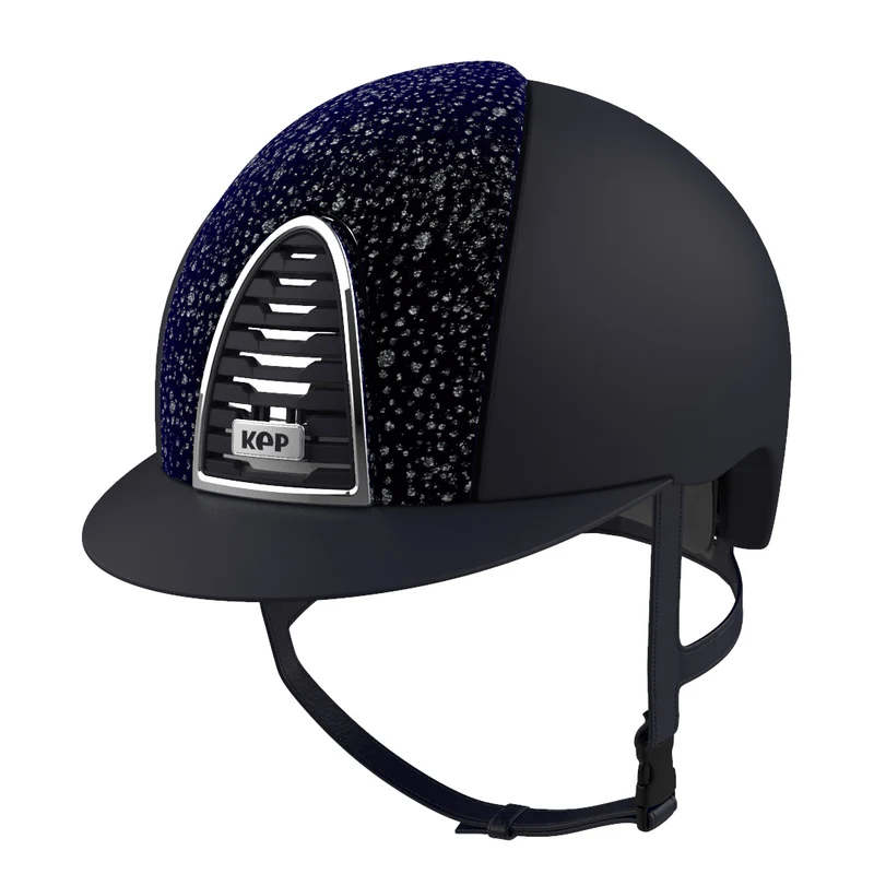 Riding Helmet Cromo 2.0 Textile with Sparkling Velvet Insert