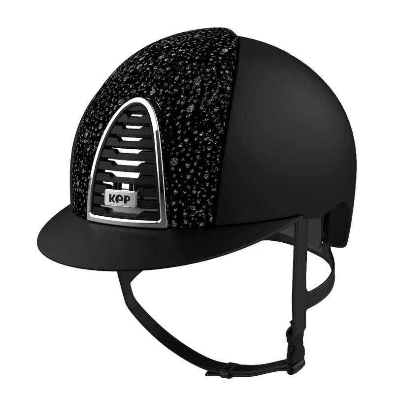 Riding Helmet Cromo 2.0 Textile with Sparkling Velvet Insert