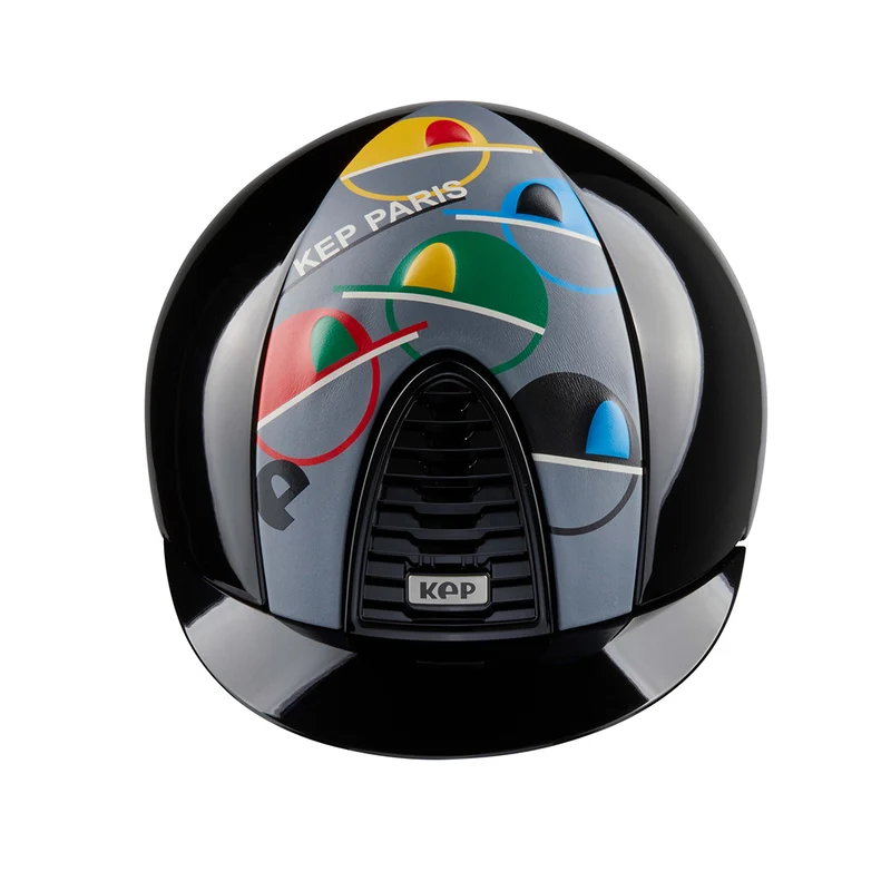 Riding Helmet Cromo 2.0 Black Polish Paris Collection
