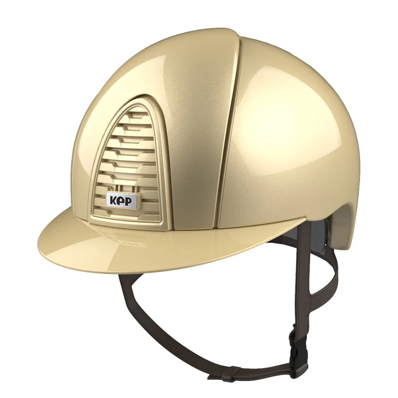 Riding Helmet Cromo 2.0 Metal Golden Sand
