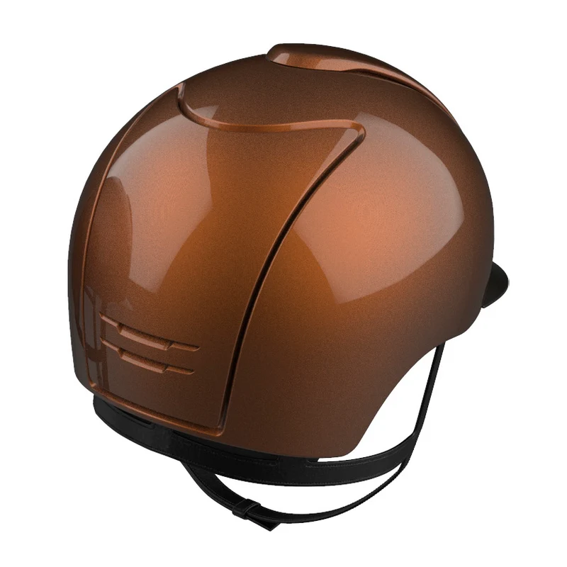 Riding Helmet Cromo 2.0 Metal Bronze with ISEO Fabric Front Panel