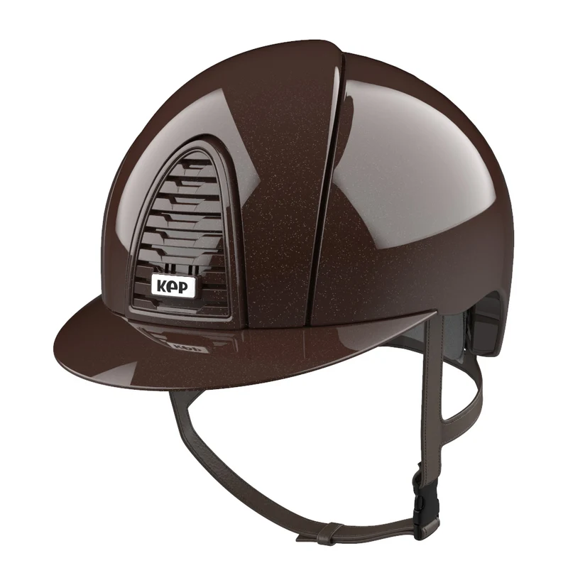 Riding Helmet Cromo 2.0 Metal Diamond Brown