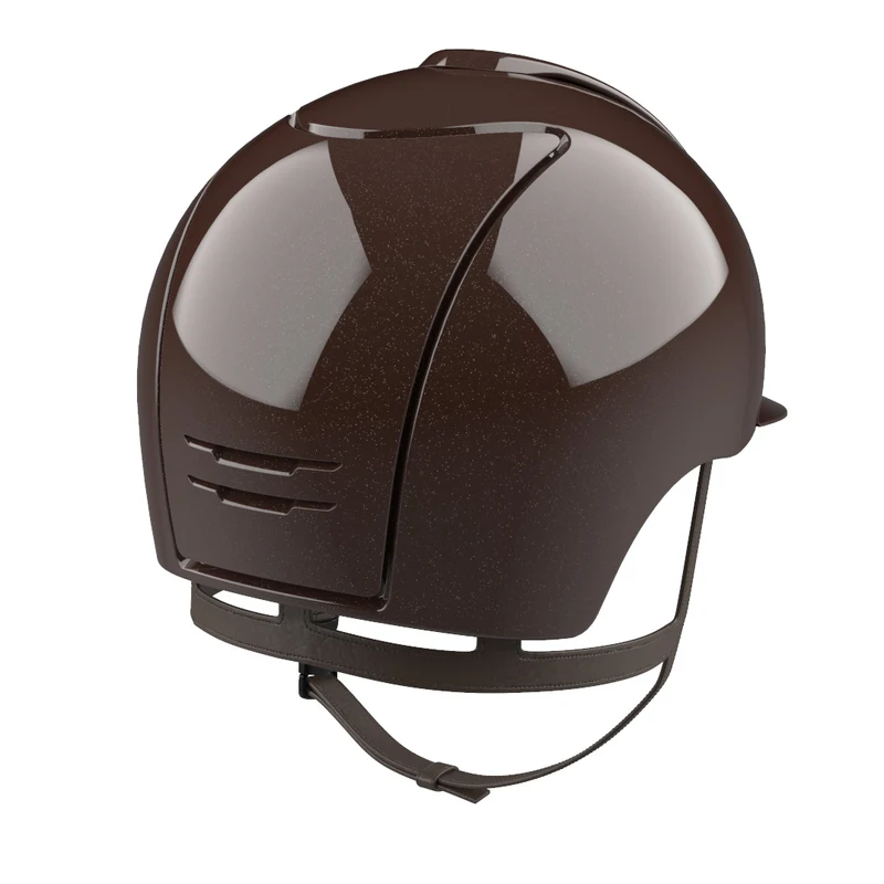 Riding Helmet Cromo 2.0 Metal Diamond Brown