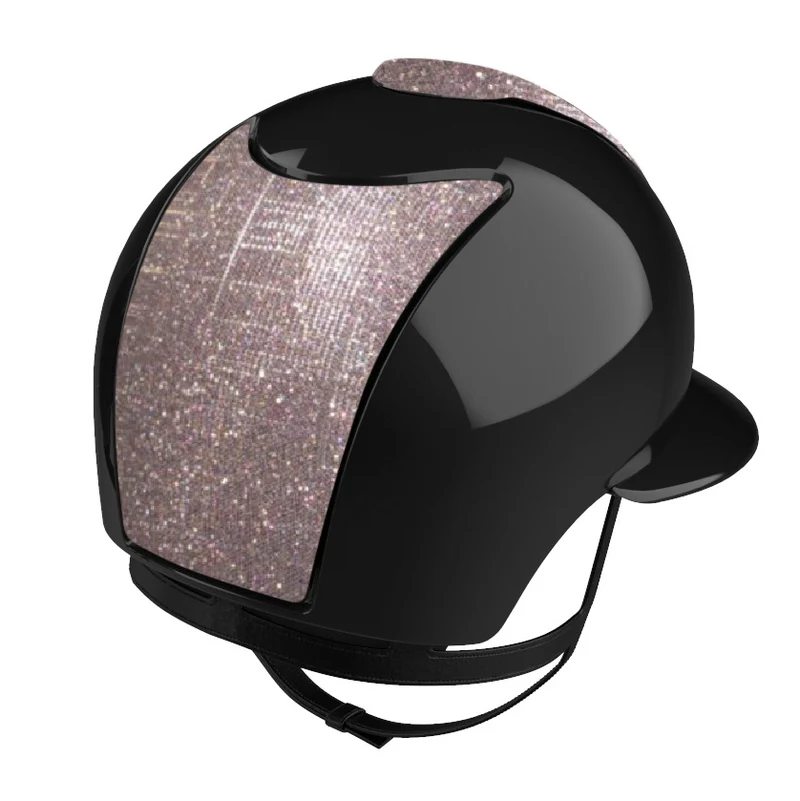 Riding Helmet Cromo 2.0 Polish Polo Visor with Pink Galassia