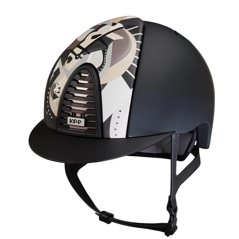 Riding Helmet Cromo 2.0 Black Textile Pegasus Front Insert