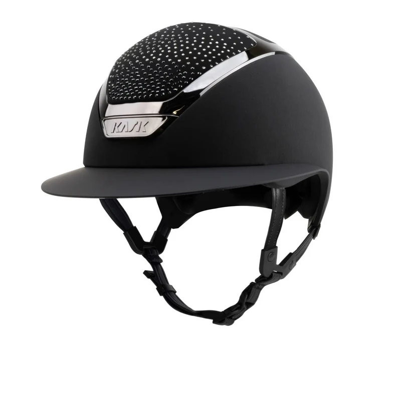 Riding Helmet Star Lady Chrome Waterfence
