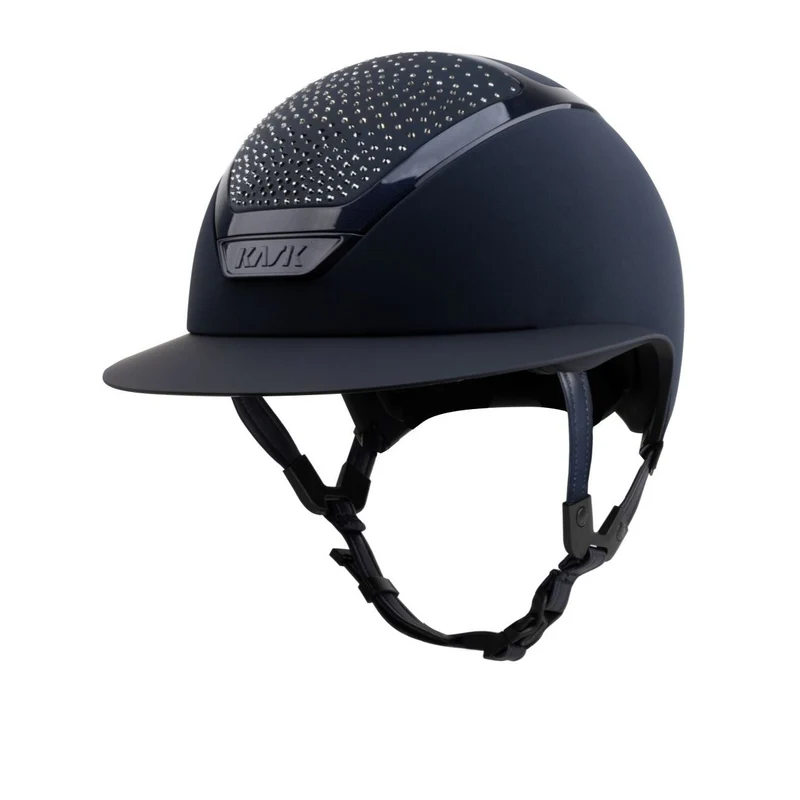 Riding Helmet Star Lady Chrome Waterfence