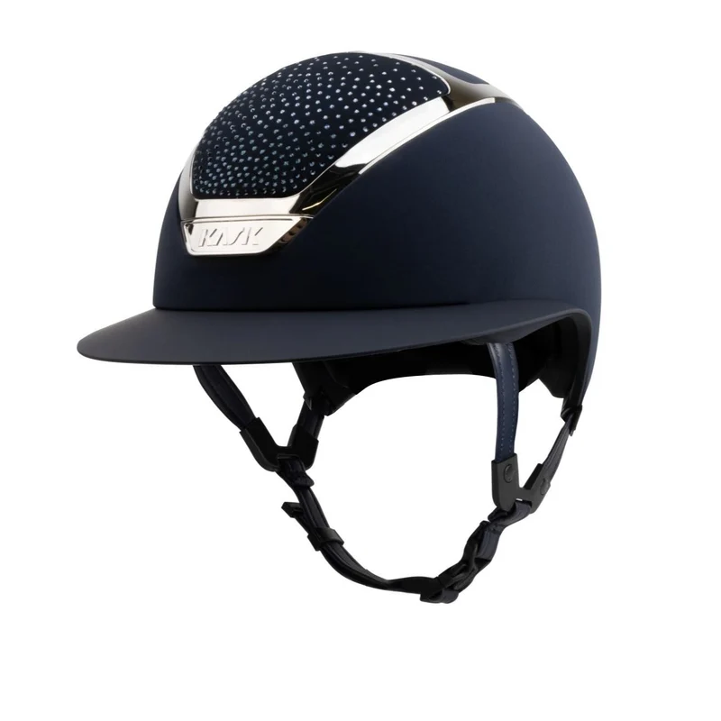 Riding Helmet Star Lady Chrome Waterfence