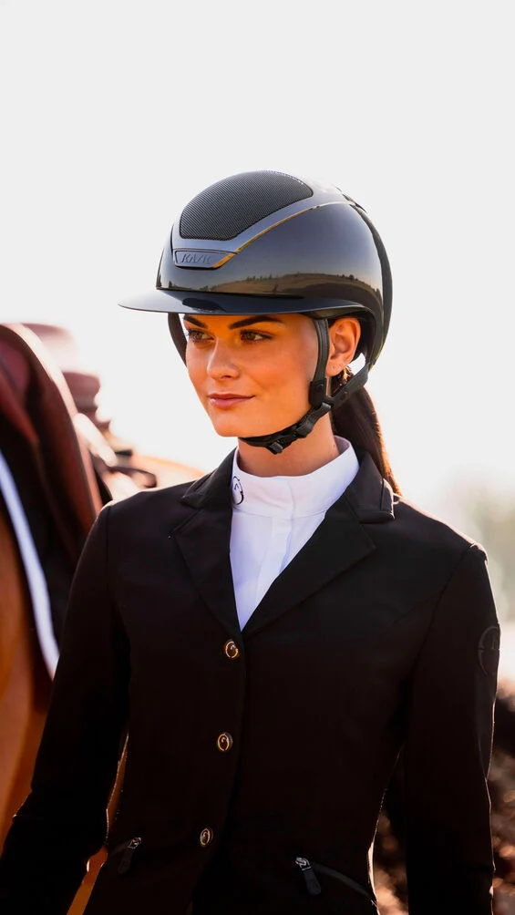 Riding Helmet Star Lady Pure Shine