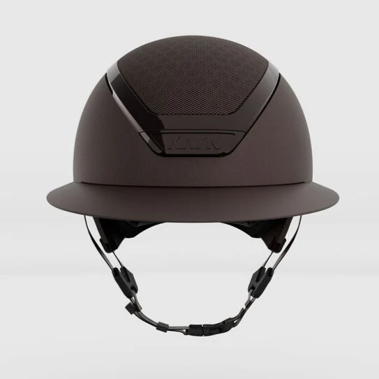 Riding Helmet Star Lady Chrome Brown