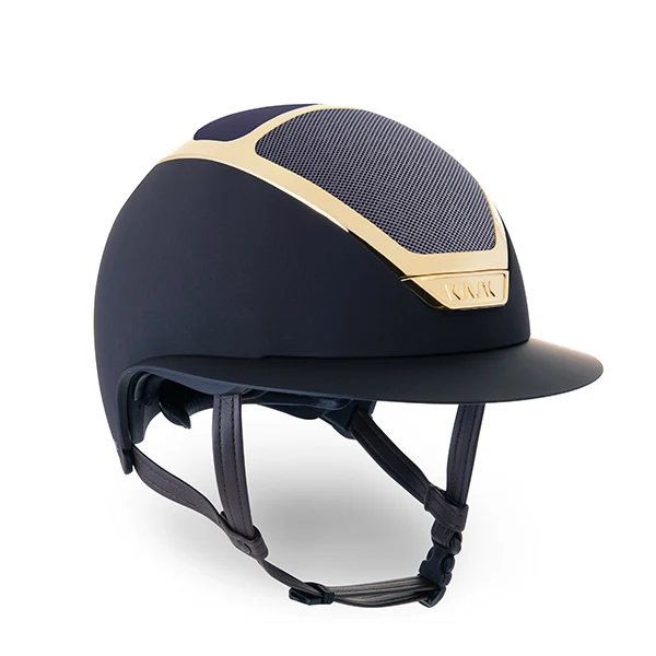 Riding Helmet Star Lady Chrome Navy