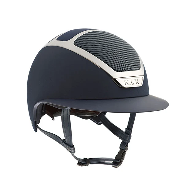 Riding Helmet Star Lady Chrome Navy