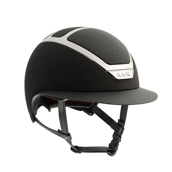 Riding Helmet Star Lady Chrome Black
