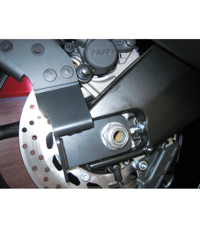 Yamaha FZ8 Radspülplattenhalterung