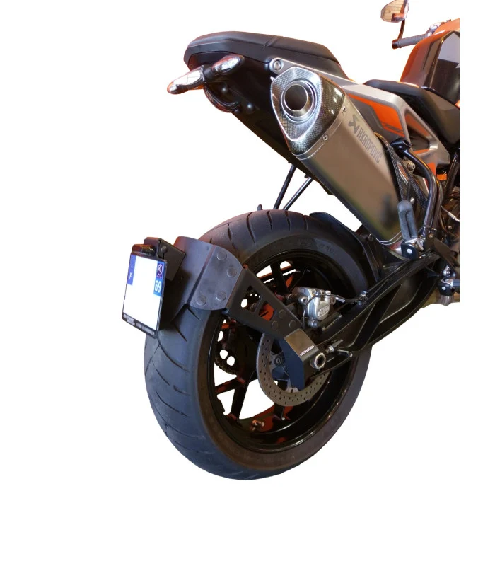 KTM 790 Duke Radspülplattenhalterung
