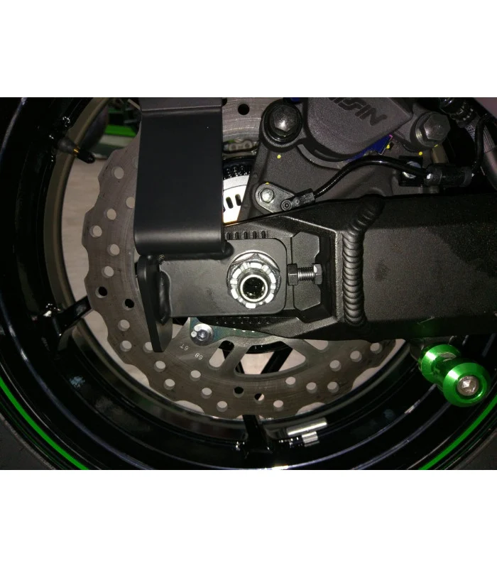 Kawasaki Z900 Radspülplattenhalterung