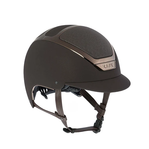 Riding Helmet Dogma Chrome Brown
