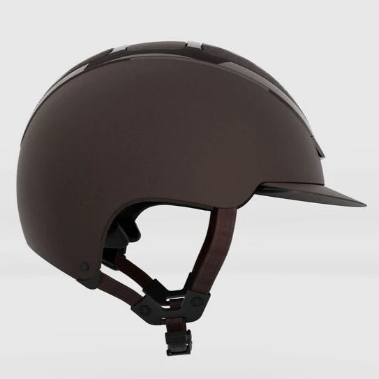 Riding Helmet Dogma Chrome Brown