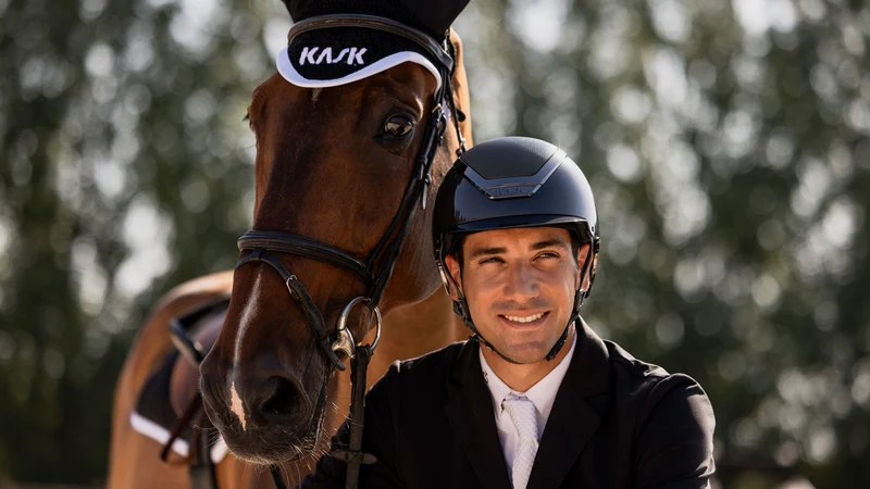 Riding Helmet Dogma Pure Shine