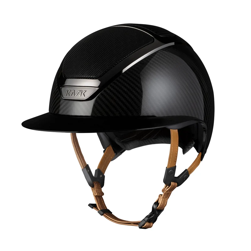 Riding Helmet Star Lady Carbon Shine