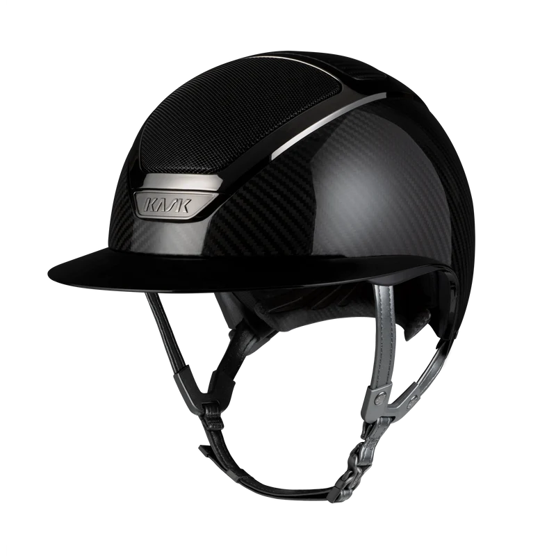 Riding Helmet Star Lady Carbon Shine