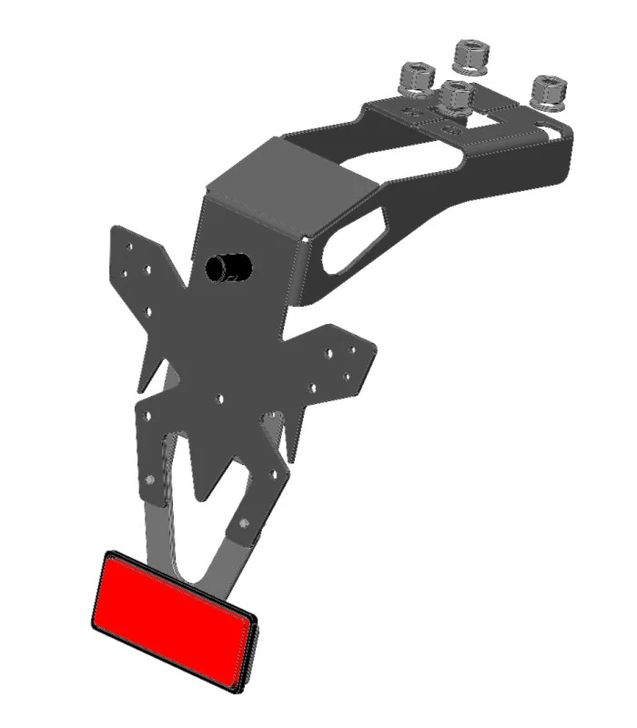 Kawasaki NINJA E-1 Kennzeichenhalter